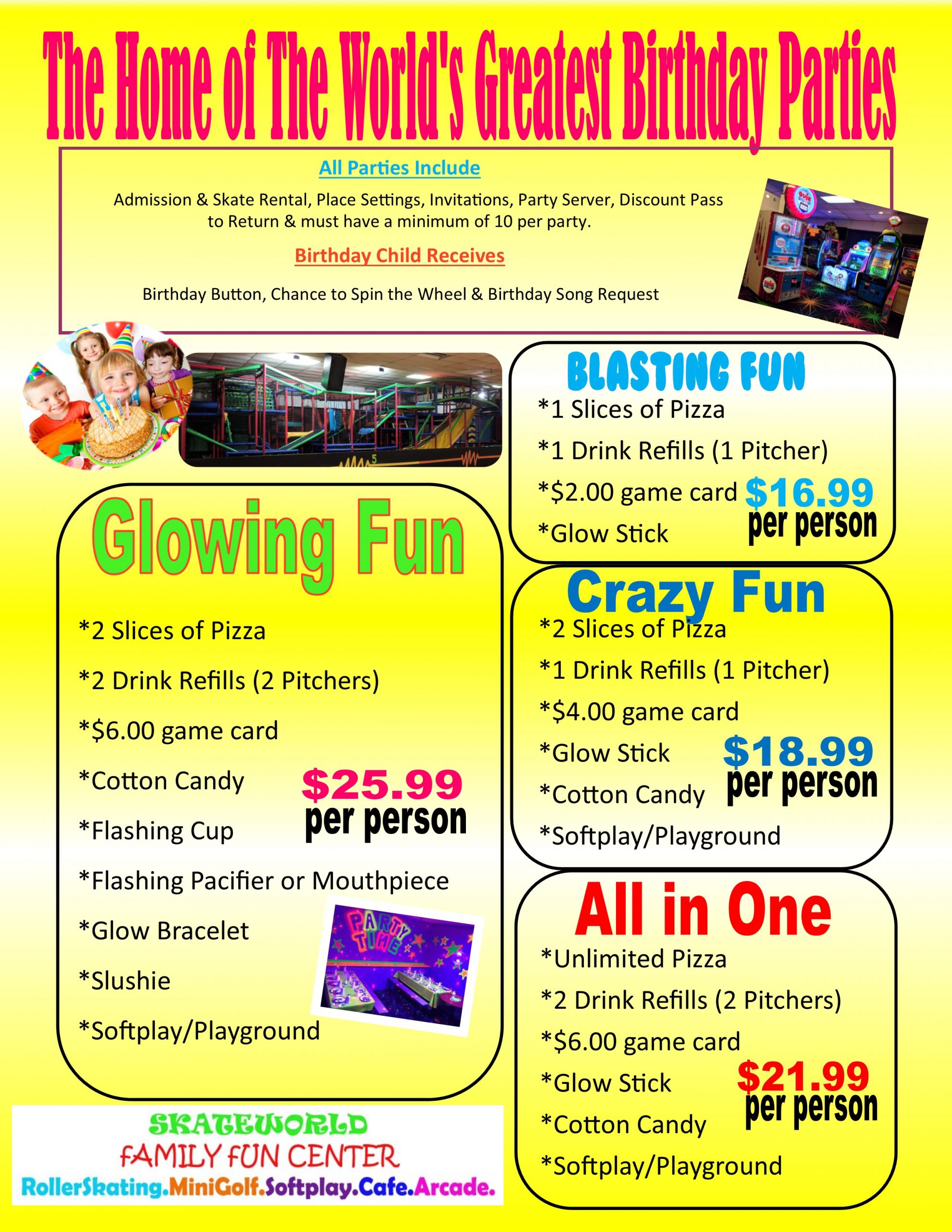 Kids Birthday Parties Dayton Fun Birthday Ideas OH Indoor Fun
